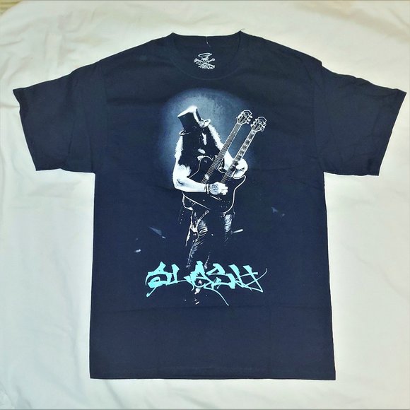 Slash Guns N Roses Jamming Snakepit rock metal Official T-Shirt L NWT - Picture 1 of 2